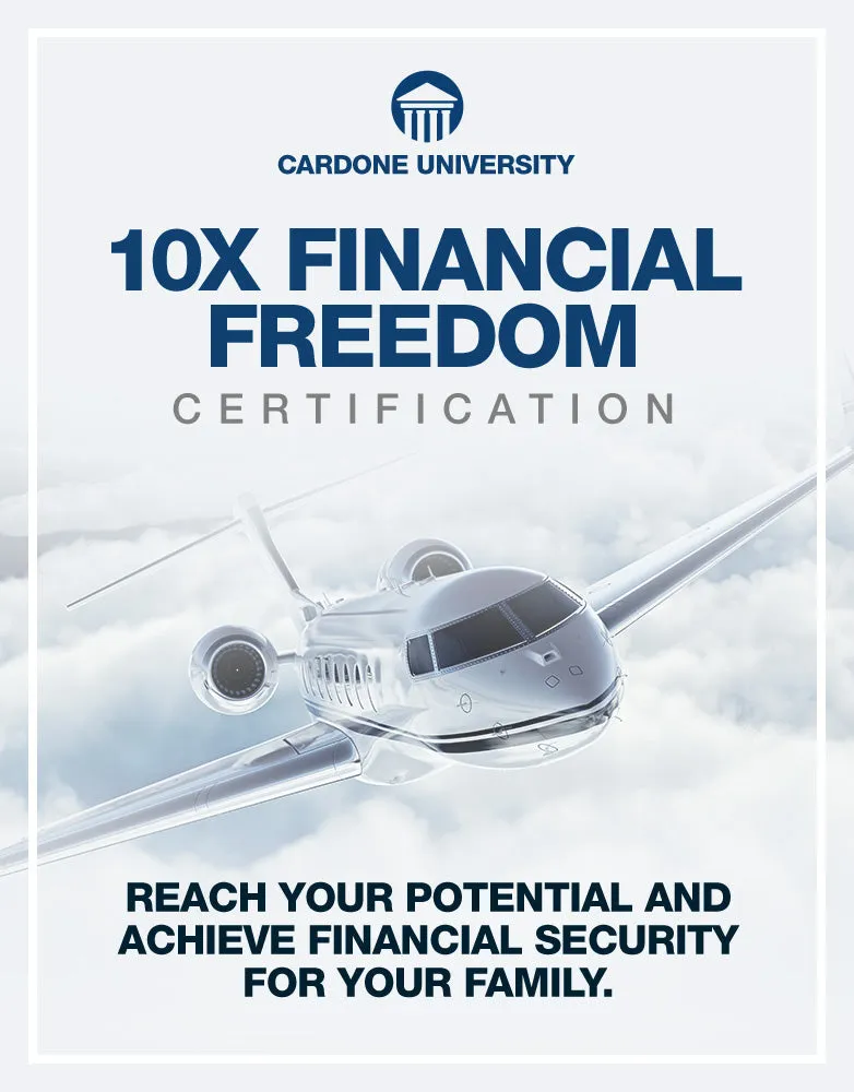 10X Financial Freedom Certification