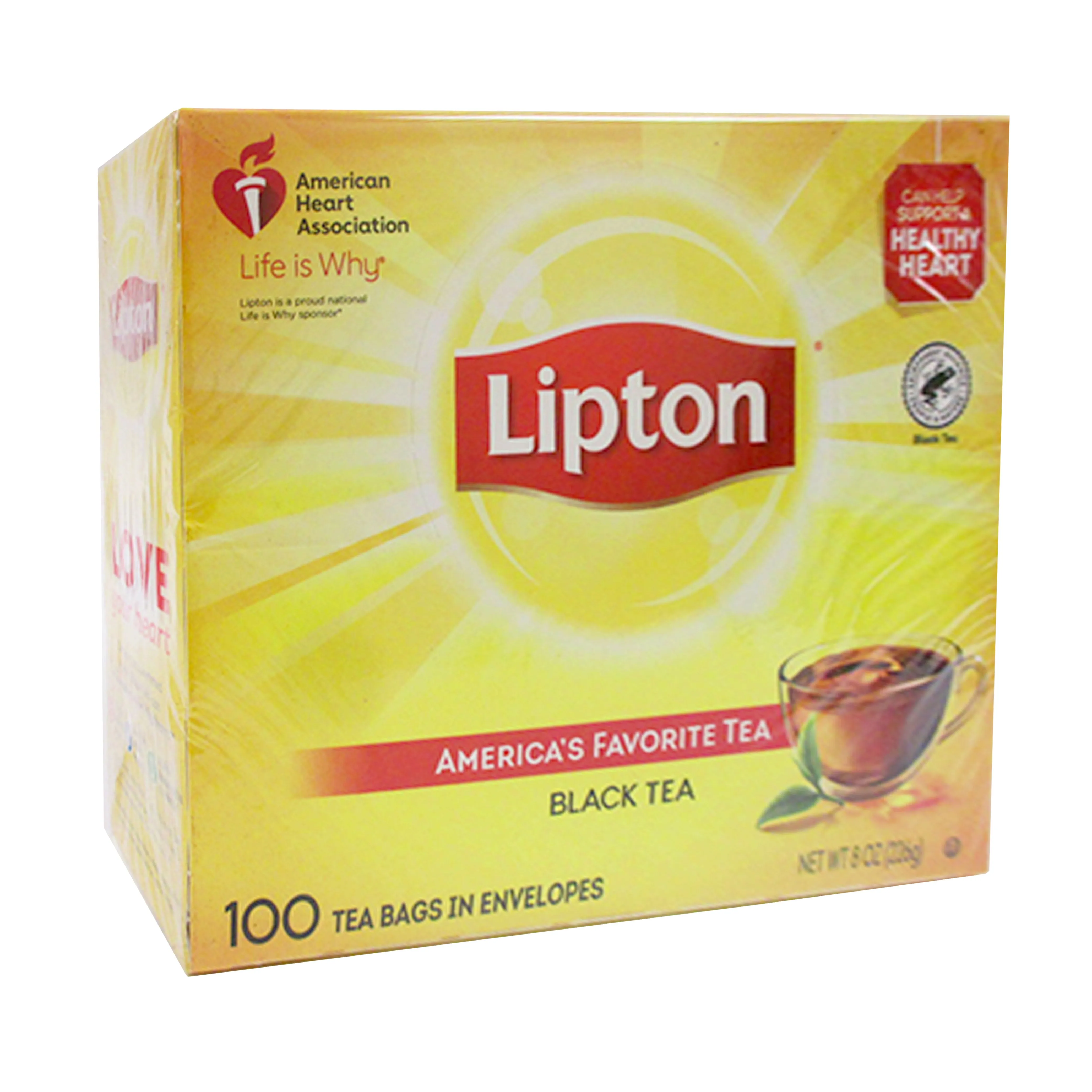 200 Tea Bags Lipton Yellow Label Tea International Blend Black EXP05/23 SALE 2x1