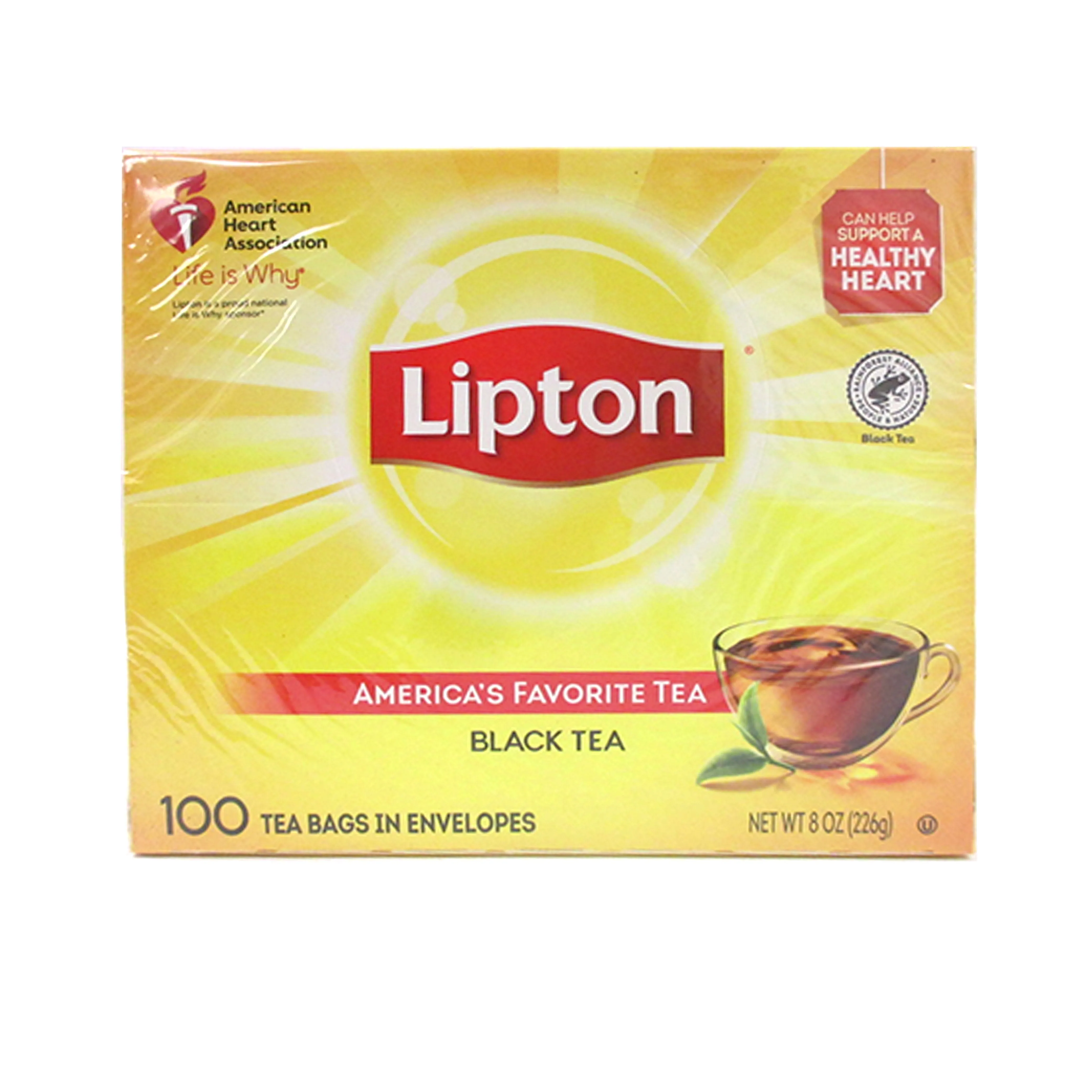 200 Tea Bags Lipton Yellow Label Tea International Blend Black EXP05/23 SALE 2x1