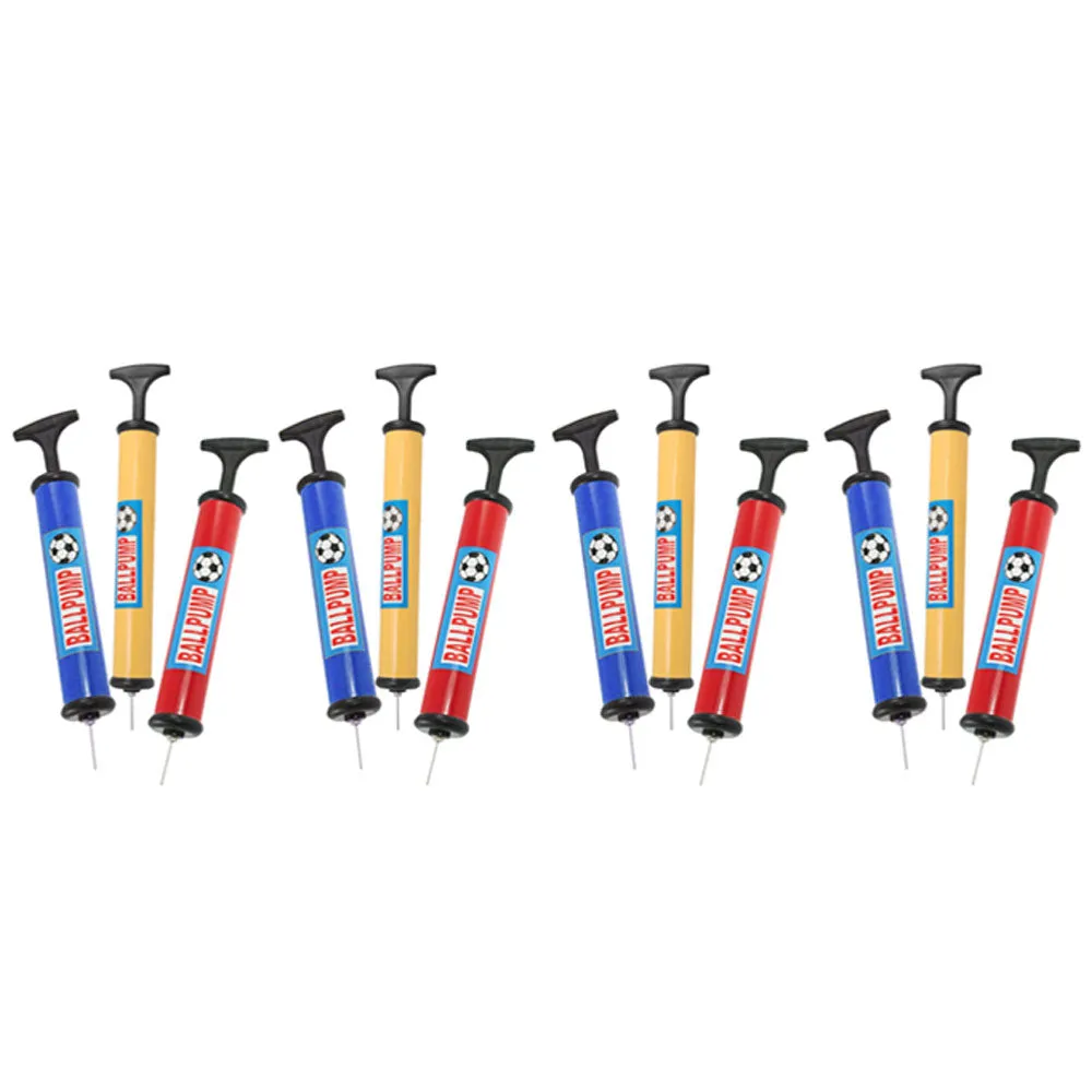 6 Pc Hand Air Pump Inflator Needle Sports Ball Football Basketball Soccer Balls