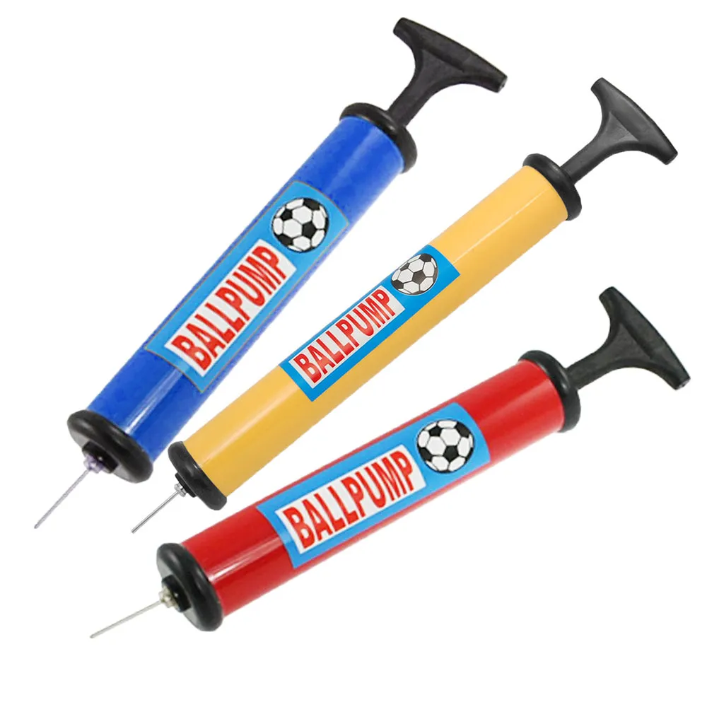 6 Pc Hand Air Pump Inflator Needle Sports Ball Football Basketball Soccer Balls