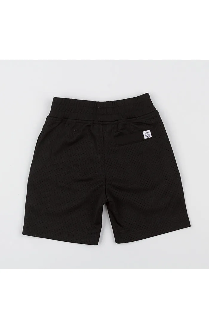 B.B.C Kids-BB Diamond Shorts-Black
