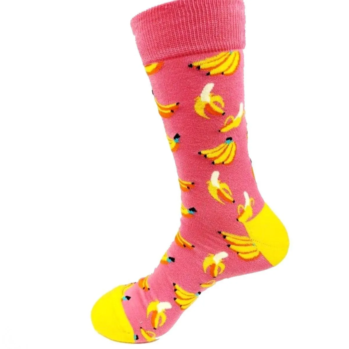 Fruit Socks Bananas | Pink