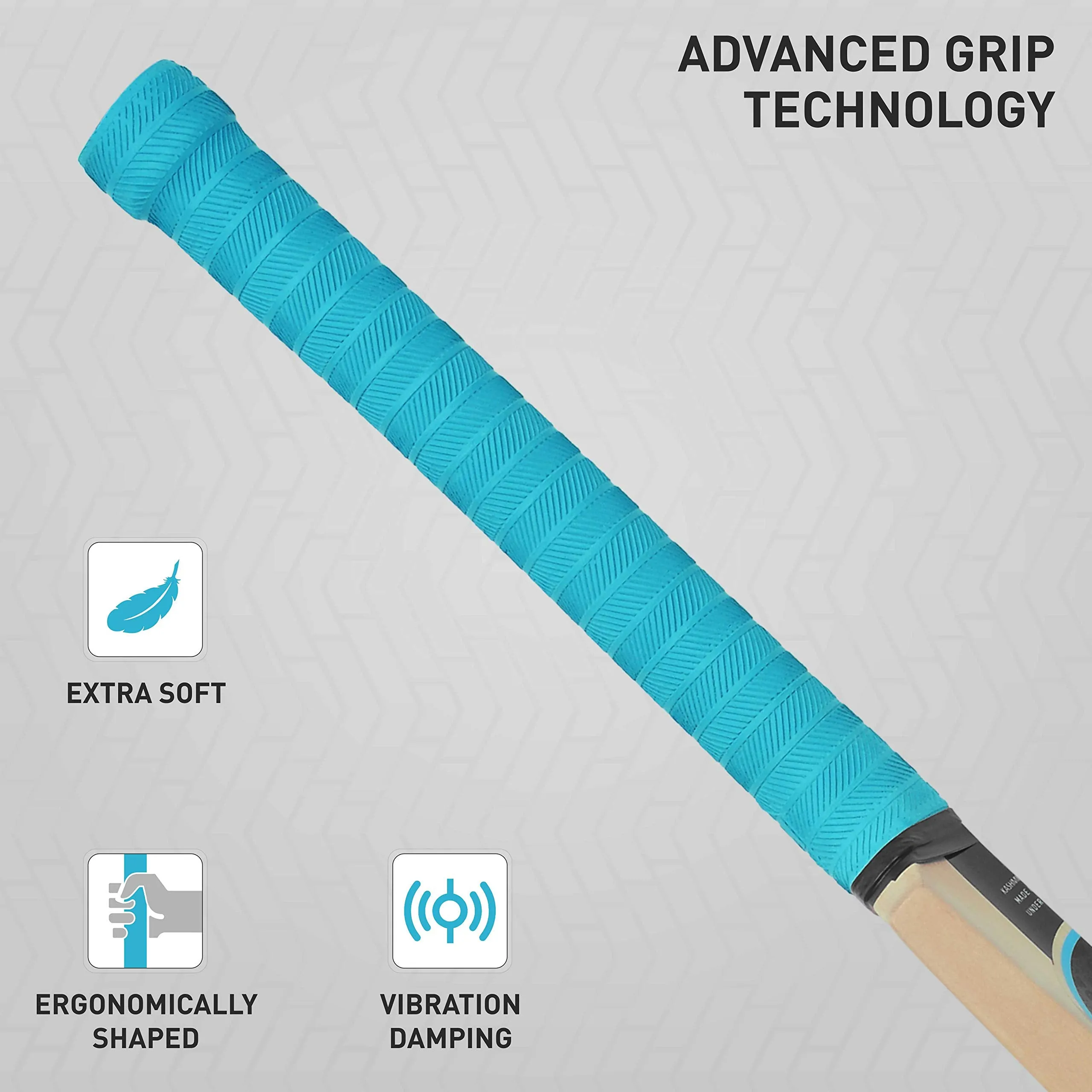 Neon Apex Kashmir Willow Cricket Bat with Cloth Cover on Face | Size-6 | Light Weight | Free Cover