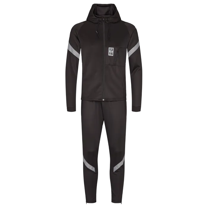 Twelve Sixteen Tracksuite Black-Grey Set