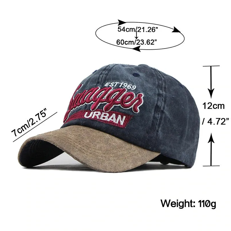 Urban Swagger Embroidered Snapback Baseball Cap