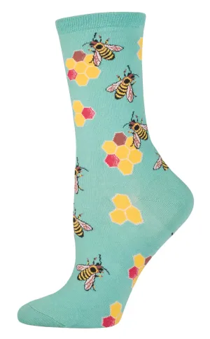 Women's SockSmith Busy Bee Socks – Buzzing with Style